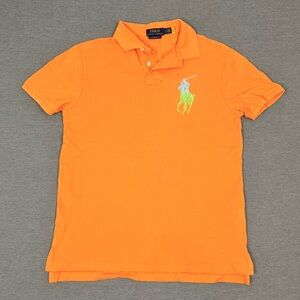 Ralph Lauren Vibrant Orange Polo Shirt